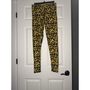 Zoozatz Athleisure Iowa Hawkeyes Compression Leggings Large College Sports Nwt